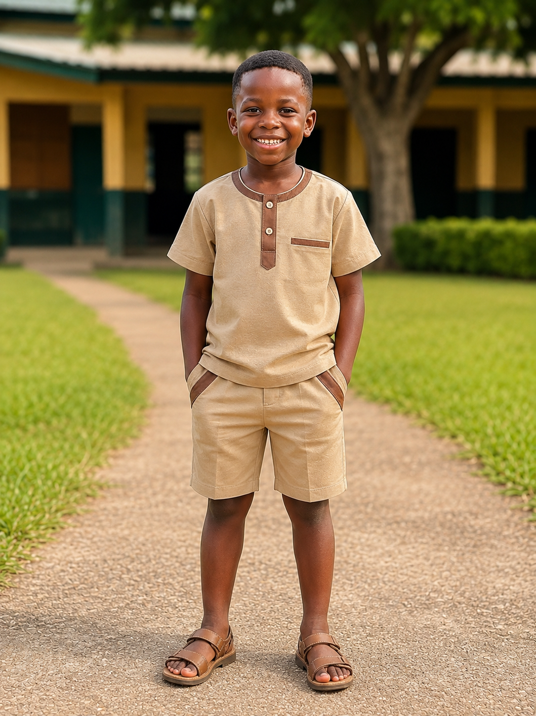 Tenue Scolaire - Kaki