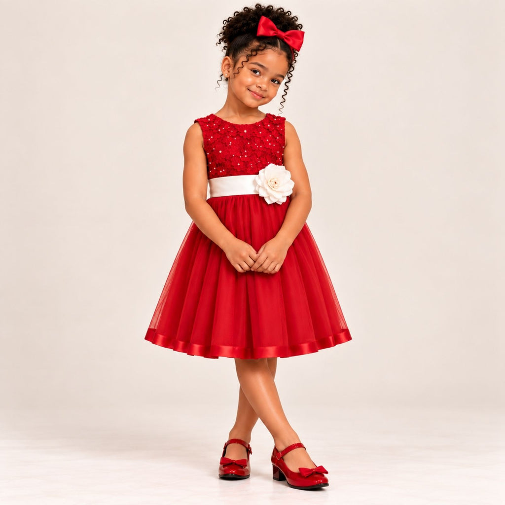 Robe Fleur de Noël