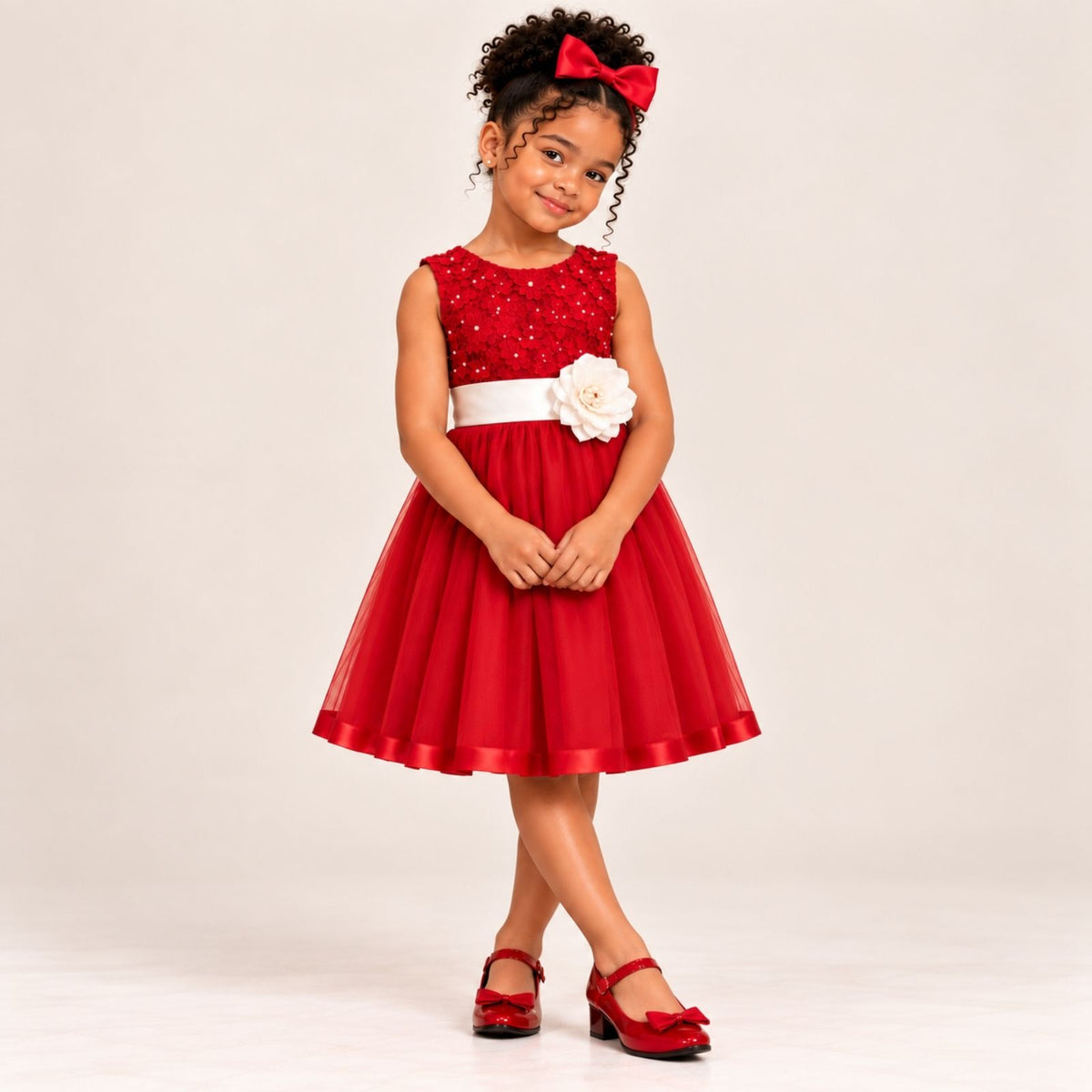 Robe Fleur de Noël