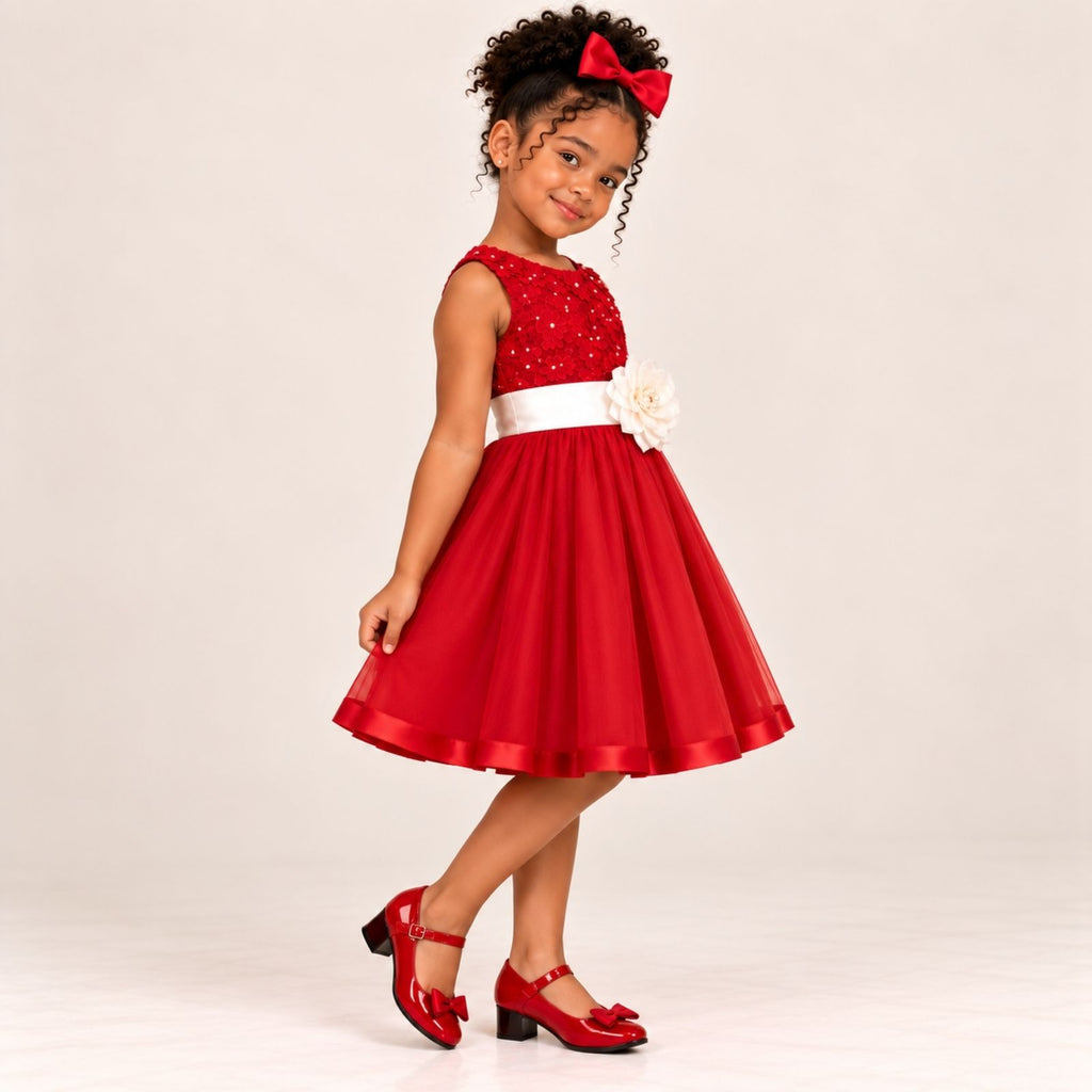 Robe Fleur de Noël